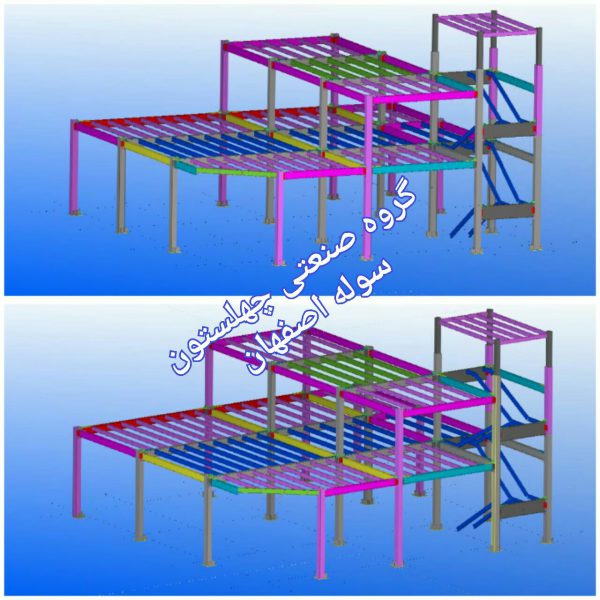 تهیه نقشه کارگاهی تکلا استراکچرز